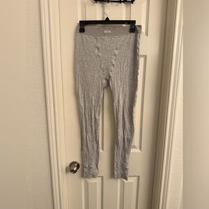 Skims Gray Cotton Bottoms